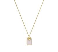 NOELANI Kette mit Anhänger 925 Sterling Silber Damen Halsschmuck, 40+5 cm, Gold, Herz, Kommt in Schmuck Geschenk Box, 2036993