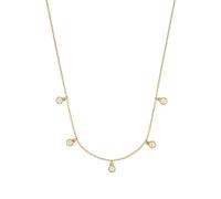 Noelani Kette mit Anhänger »2031975, 2031976«, mit Zirkonia, gelbgoldfarben-weiß