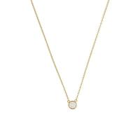 Noelani Kette mit Anhänger für Damen, 925 Sterling Silber, Zirkonia synth., gold Gold