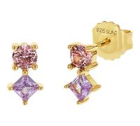 NOELANI Ohrstecker Damen lila, ONE SIZE