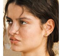 NOELANI Ohrstecker Damen, Gold, onesize, 11 mm, Gelb, Apricot, Grün, Weiß, Grau, Silber 925, gelbvergoldet 2036054