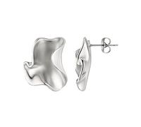 Noelani Ohrstecker Edelstahl Damen Ohrschmuck, 2,1 cm, Silber, Kommt in Schmuck Geschenk Box, 2032730