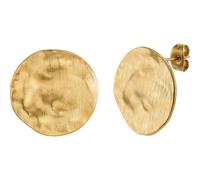 Ohrstecker für Damen, Stainless Steel IP Gold, mittegroß 20mm "Coin" von NOELANI Noelani Gold (Artikelnummer: 5L331/30X001)