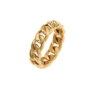 NOELANI Ring Edelstahl Damen Ringe, Gold, Kommt in Schmuck Geschenk Box, 2029997