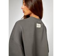 noemvri fashion label Cropped Sweater Olivia grau XS/S