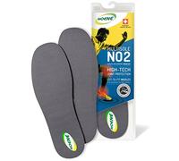 Noene 2MM N02 495000045_Noir, Unisex-Erwachsene Einlegesohlen, Schwarz (Noir), 45 EU