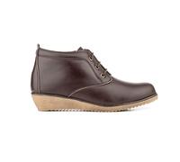 NOESLOMISMO BY DILEMA Stiefeletten Damen elegant aus Leder Flache oder Absatz-Modelle, gefüttert oder ungefüttert Chelsea, Vintage oder mit Nieten Herbstschuhe im italienischen Stil, Weite H