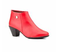 NOESLOMISMO BY DILEMA Stiefeletten Damen elegant aus Leder Flache oder Absatz-Modelle, gefüttert oder ungefüttert Chelsea, Vintage oder mit Nieten Herbstschuhe im italienischen Stil, Weite H