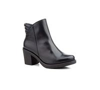 NOESLOMISMO BY DILEMA Stiefeletten Damen elegant aus Leder Flache oder Absatz-Modelle, gefüttert oder ungefüttert Chelsea, Vintage oder mit Nieten Herbstschuhe im italienischen Stil, Weite H