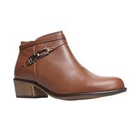 NOESLOMISMO BY DILEMA Stiefeletten Damen elegant aus Leder Flache oder Absatz-Modelle, gefüttert oder ungefüttert Chelsea, Vintage oder mit Nieten Herbstschuhe im italienischen Stil, Weite H