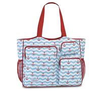 Noey & Lou Fabrizio Strandtasche Saunatasche Shopper Freizeittasche - XXL extragross (N3, M2)
