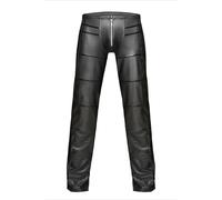 Noir Handmade Men Herren-Hose in schwarz - Größe L
