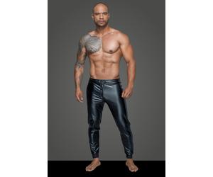 Noir Handmade Men Herren-Hose in schwarz - Größe L