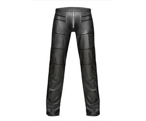 Noir Handmade Men Herren-Hose in schwarz - Größe S