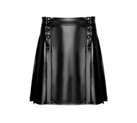 Noir Handmade Men Herren-Rock in schwarz - Größe 3XL