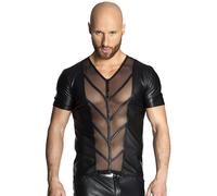 Noir Handmade Men Herren-Shirt in schwarz - Größe M