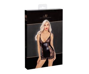 Noir Kleid Spitze XL