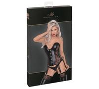 Noir Strapshemd, Schwarz, XL
