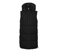 Noisy May Aurora Hood Vest Frauen Weste schwarz XS 100% Polyester Basics, Casual Wear, Streetwear