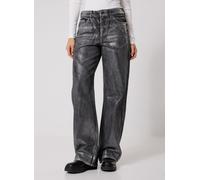Noisy May - Bekleidung NMADRIANA NW SILVER COATED JEANS AZ453MB - Blau - Größe 30 X 30