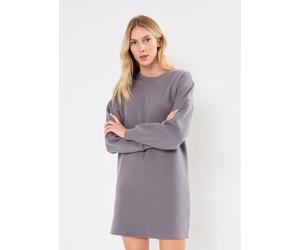 Noisy May - Bekleidung NMALDEN L/S SHORT SWEAT DRESS JRS NOOS - grau - Größe M
