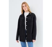 Noisy May - Bekleidung NMALVA LS OVERSIZE STUD SHACKET AZ387BL - schwarz - Größe XL