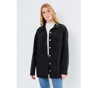 Noisy May - Bekleidung NMALVA LS OVERSIZE STUD SHACKET AZ387BL - Schwarz - Größe XS