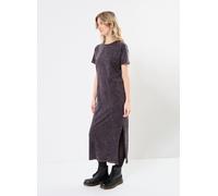 Noisy May Brandy Kurzarm Langes Kleid (Herstellerartikelnummer: 27033186-Obsidian/Washed-XL)