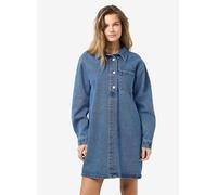 Noisy May - Bekleidung NMDELILAH L/S REGULAR DRESS VI564MB - Blau - Größe S