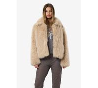 Noisy May Jacke aus Kunstfell Modell 'EVIE' in Beige, Größe L