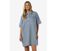 Noisy May - Bekleidung Nmindie S/S Short Dress Az425Lb Noos - Blau - Größe M