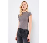 Noisy May - Bekleidung Nmkatinka S/S Raglan Top Fwd Jrs Noos - grau - Größe XL