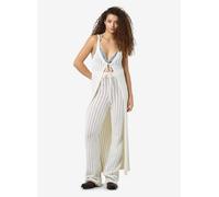 Noisy May - Bekleidung NMLAIKA SL V-NECK KNIT WAISTCOAT FWD - Beige - Größe S