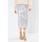 Noisy May - Bekleidung NMLUCIA NW MESH MIDI SKIRT JRS FWD - silber - Größe XS