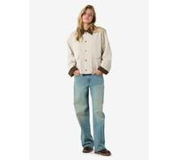 Noisy May - Bekleidung NMNORA CORDUROY COLLAR JACKET DD - Grau - Größe S