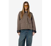 Noisy May - Bekleidung NMNORA PU COLLAR JACKET DD - Braun - Größe XL