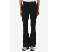 Noisy May Damen Nmsallie Hw Flare Vi023bl Noos Jeans, Schwarz, 26W / 32L EU