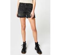 Noisy May Jeansshorts mit fixierten Beinumschlägen Modell 'SMILEY' in Black, Größe M