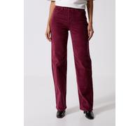 Noisy May - Bekleidung NMYOLANDA NW WIDE LEG CORDUROY NOOS - Bordeaux - Größe 31 X 32
