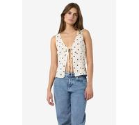 Noisy may Blusentop in Creme - Größe S | Damen Blusen