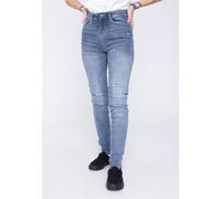 Noisy May - Callie Skinny Des Medium Blue Denim - Jeans - Blau - W25 / L32 - 98% Baumwolle, 2% Elastan Blau W25 / L32