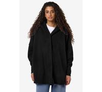 Noisy May - Cozy Long Black - Jacke - Schwarz - XL - 100% Polyester Schwarz XL