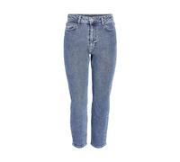 Noisy may Damen Ankle Jeans Lockere Slim Fit Denim Hose High Waist NMMONI