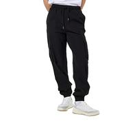 Noisy may Damen Cargo Pants High Waist Stoffhose Tapered Relaxed Fit Paperbag Hose Stretch NMKIRBY