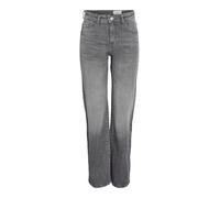 Noisy May - Yolanda Dark Grey Denim Grey - Jeans - Grau - W26 / L30 - 99% Baumwolle, 1% Elastan Grau W26 / L30