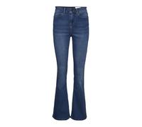 Noisy May Sallie High Waist Flare Vi021mb Jeans 32 Medium Blue Denim (Herstellerartikelnummer: 27017557-MediumBlueDenim-32-32)