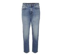 Noisy May Damen Jeans Solid Nmmoni Hw Straght ANK Jeans Az221db Noos