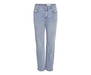 Noisy may Damen Nmalicia Ls Oversize Blazer Curve Noos, Light Blue Denim, 29W / 32L