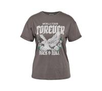 Noisy May Damen Nmbrandy Frontprint S/S Top JRS Noos