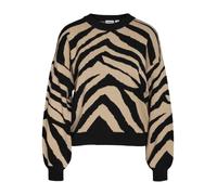 Noisy May Pullover Schwarz Oversized für Damen - M
